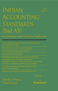 INDIAN ACCOUNTING STANDARDS ( Ind AS ) [ Set of 2 Volumes]